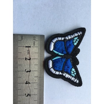 Custom Iron On Butterfly Dog Embroidery Patches