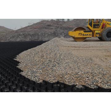 Plastic HDPE Pavement Geocell de plástico de 50 mm Road Grava