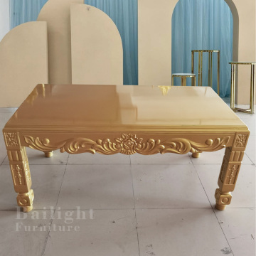 Bailight Pine Wood Farm Wedding Dining Table