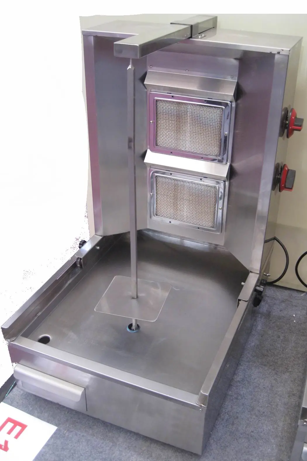 Commercial Vertical Stainless Steel Gas Shawarma Grill (GRT-SH862)