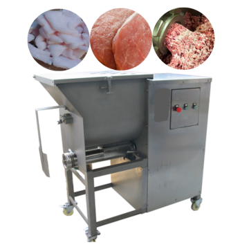 Industrial Fat and Lean Meat Mixer Grinder - 1200kg/h Capacity
