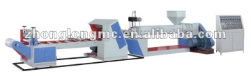 Plastic sheet making machine