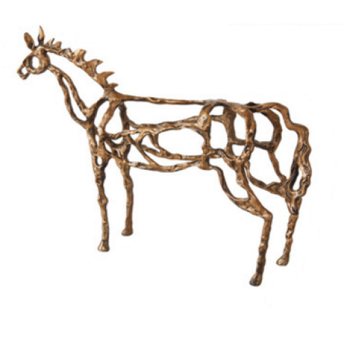 The decoration of the horse crafts
