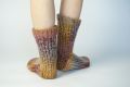 Chaussettes de pantoufle tricot thermique d&#39;hiver