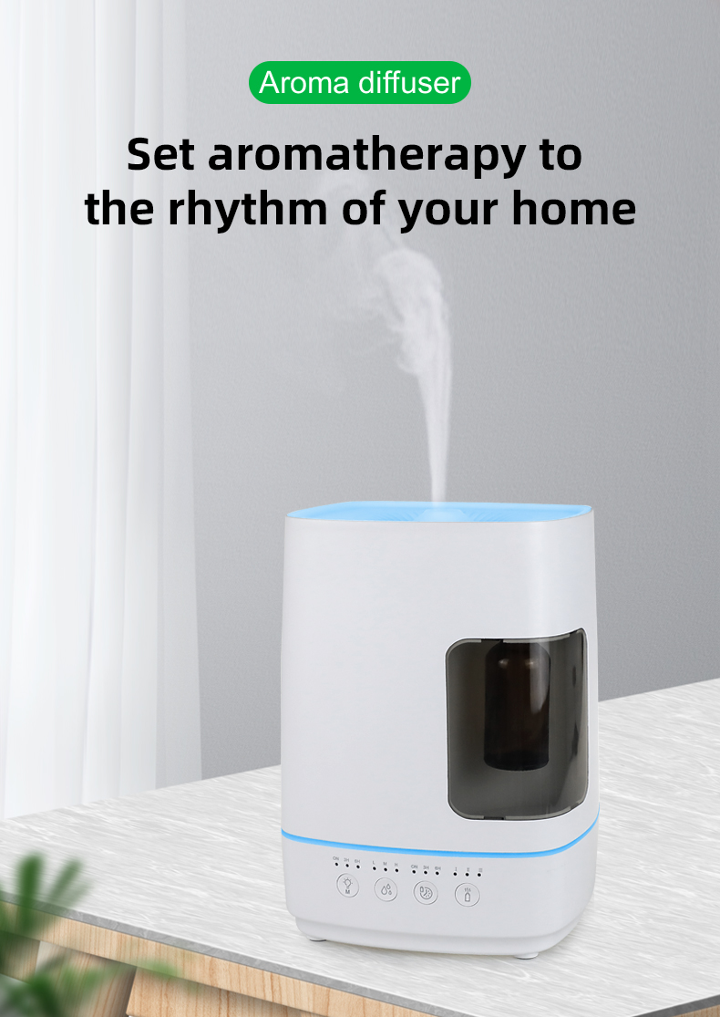 3 In 1 Ultrasonic Aroma Diffuser Essential Oil Nebulizer Humidifier 01