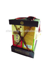 luxury cute custom printed gift box with ribbon