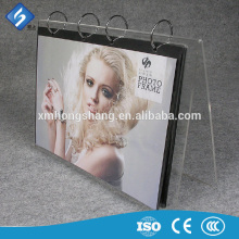 2016 Trendy Table Stand Acrylic Photo Frame Calendar Display Stand