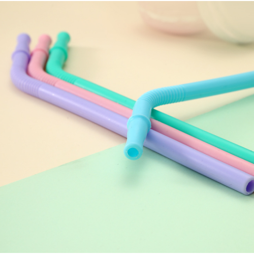 Reusable Silicone Straws Kids Minum Straws