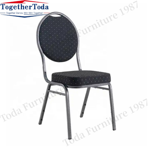 Stackable metal hotel chairs can be customized