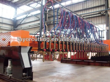 CNC strip cutting machine by flame for carbon steel