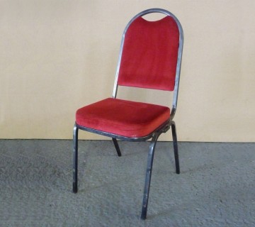 durable used aluminum stacking banquet chair