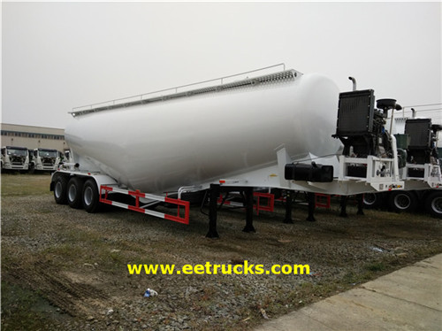 11000 Gallon 3 Axles 벌크 파우더 트레일러