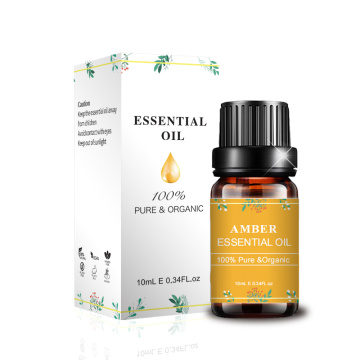 Aromaterapia Masaje personalizado Aceite ámbar para el cuidado de la piel del aceite esencial
