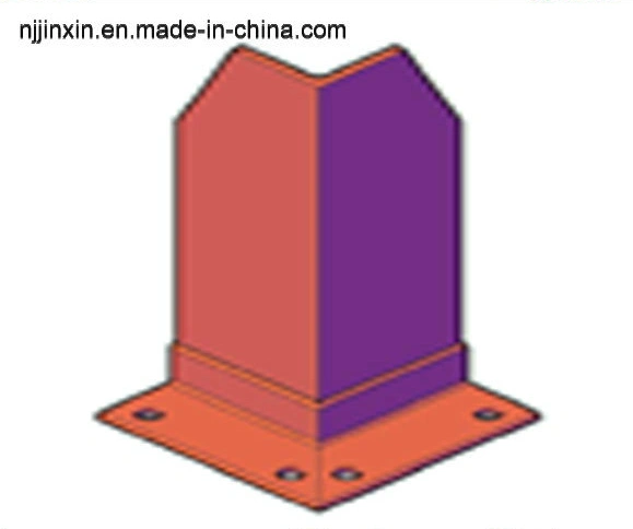 U Style Upright Protector for Selective Pallet Racking