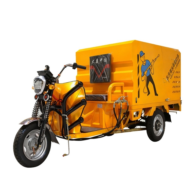 Heavy Duty Sanitation Vehicle with High Pressure Wash