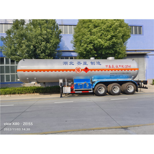 37m3 30ton Methyl Chloride Tank Trailer