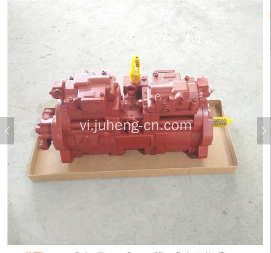 Bơm thủy lực 2401-9225 SL220LC-V Bơm chính K3V112DT