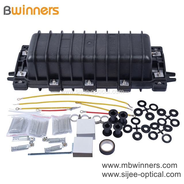 Fiber Optic Splice Closures Inline Type 24-144 Cores