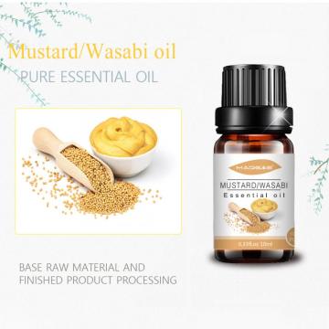 Óleo de óleo essencial de mostarda por atacado óleo puro wasabi