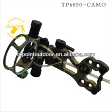 Topoint Archery,5 Pin Bow sights,TP6850-CAMO,5 pin Bow sights,Micro adjust,Tool less design,CAMO version