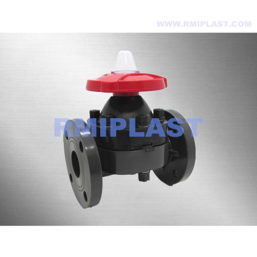 UPVC Diaphragm Valve Weir Type