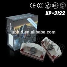 Brand named car door logo light plug & play Benz no drill Led ghost shadow light