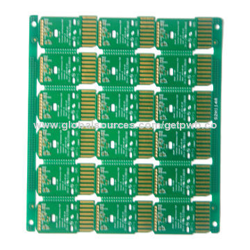 Double-sided PCB, Soldermask Immersed Gold Surface Finishing