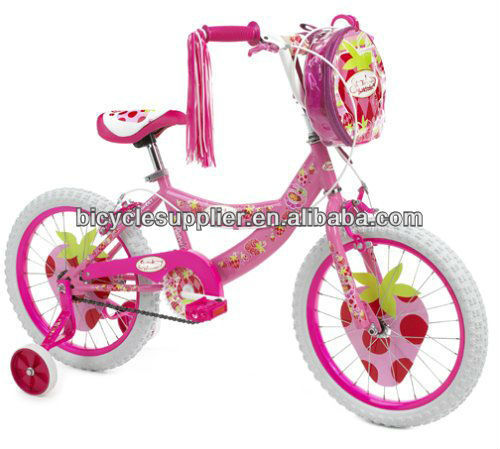 Pink Princess 12 inch Girls Children Bike