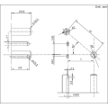 Sleeve connector terminal switch