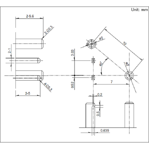 Chave de terminal de conector de soquete