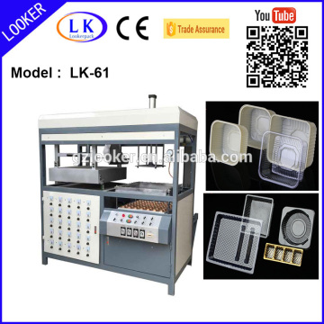 Thermal forming blister machine