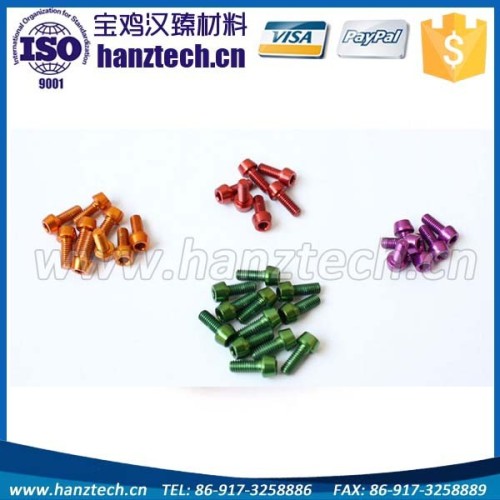 high quality titanium anchor bolt with different bolt size