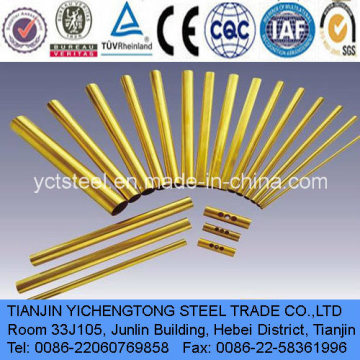 Cheapper Price Bright Brass Tube C21000 for Decoration