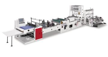 Zipper bag edge sealing bag making machine