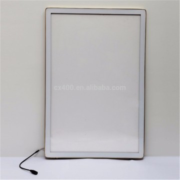 Aluminum wall-mounted poster frame led light poster frame