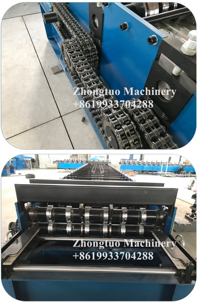 Galvanized Wide Rib B Deck Making Machine