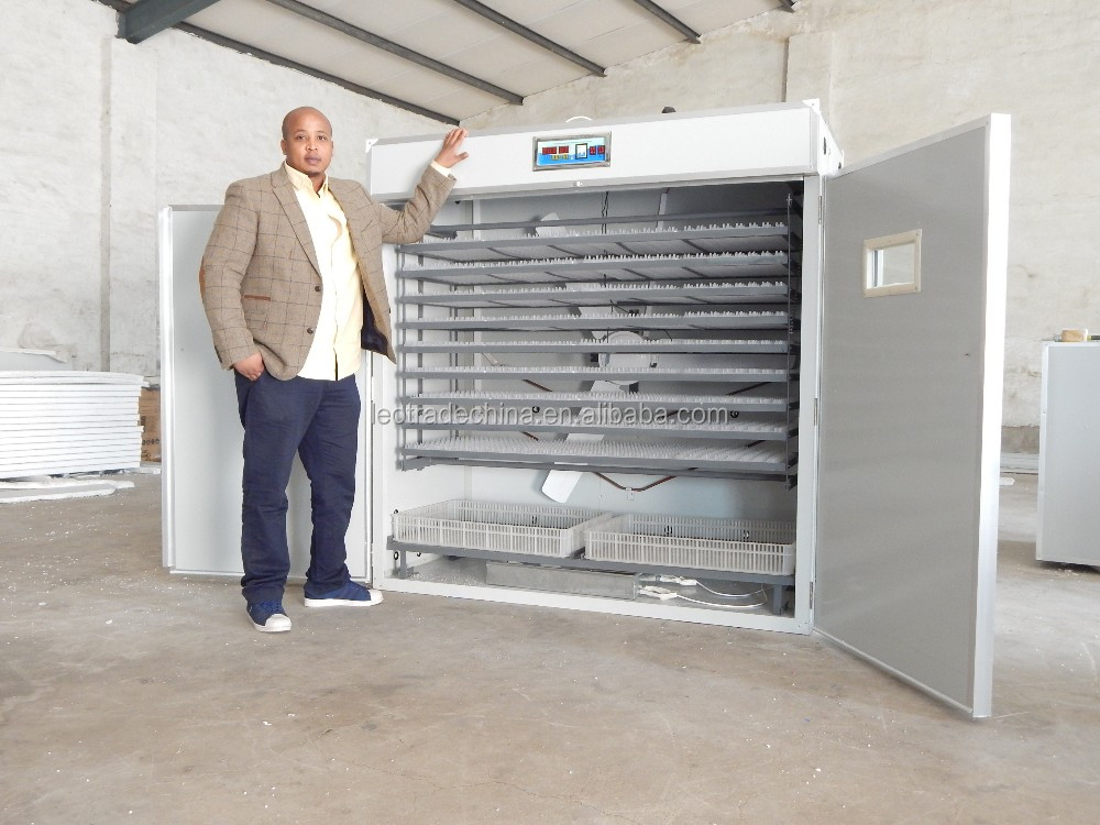 best price & quality automatic 528 chicken eggs incubator in Tanzania