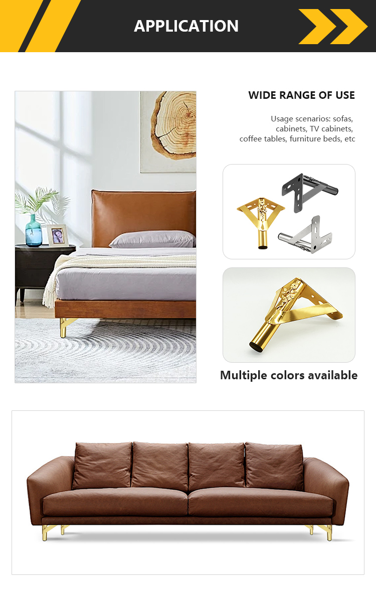 G102 ساق أريكة معدنية G102 metal sofa leg