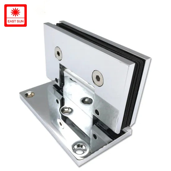 Hot Designs Adjustable Heavy Duty Hardware Wall to Glass Stainless Steel Shower Glass Hinge (ASH-205B)