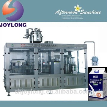 Automatic juice gable top carton filling machine