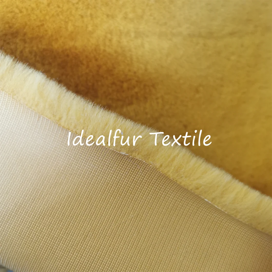 Luxury High Density Rabbit Fake Fur Fabric