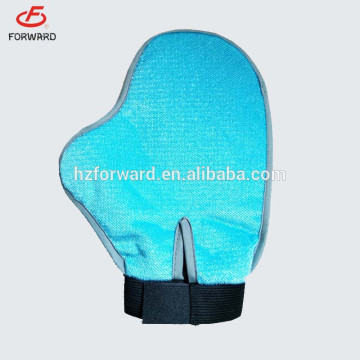 rubber dog grooming glove brush