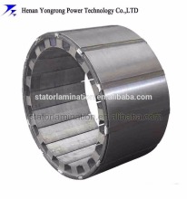 Permanent magnet electric motor stator core
