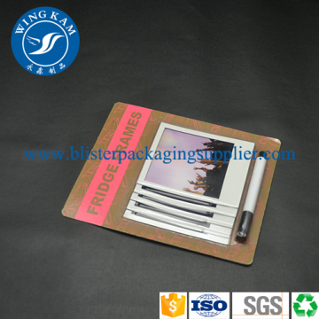 Environmental Saleable Slide Card Blister Packaging