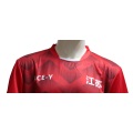 Sublimación Dri Fit Red New Soccer Jerseys