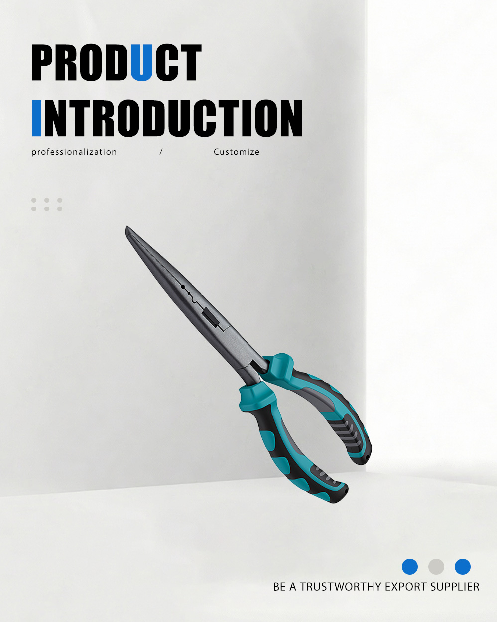 كماشة صيد مع وظيفة الخطاف Fishing Pliers with Hook Function