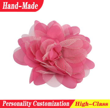 Mixed color soft cloth shoe ornament