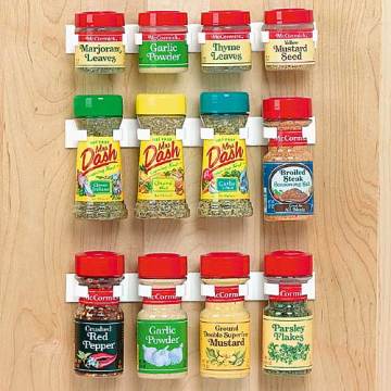 OEM ODM 3 PCS/Set Spice Clips Spice Wall Rack Storage