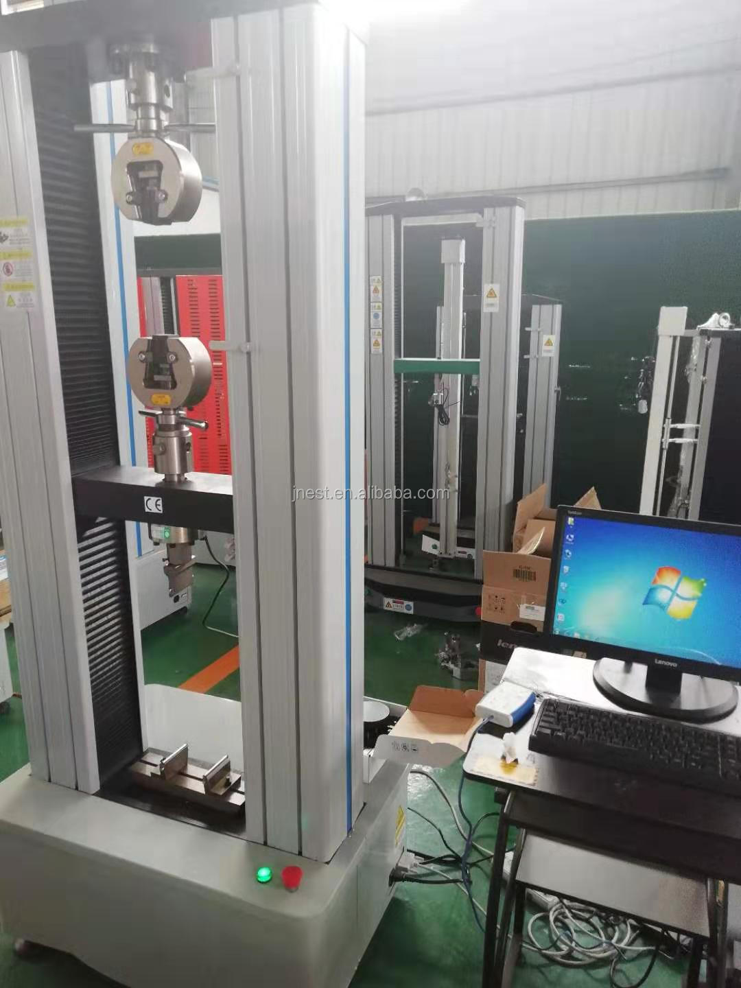 Factory price computer controlled 50KN 100KN leaf spring compression stiffness testing machine