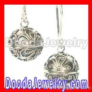 Handcrafted Bali 925 Sterling Silver Harmony Ball Earrings?